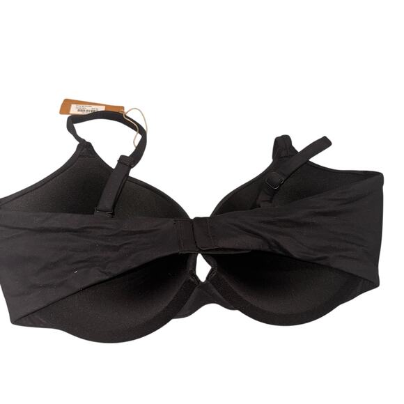 Skims Black Onyx Fits Everybody T-Shirt Underwire Push-Up Bra NWT Size 34D - Picture 4 of 6